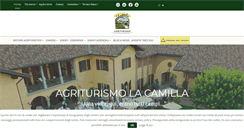 Desktop Screenshot of lacamilla.it